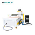 CNC router with spindle CCD camera oscillating knife